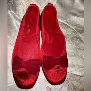 YOSI SAMRA GIRLS RED DRESS SHOES SIZE 4